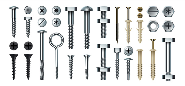 Screws and Fasteners for Metalworking Projects