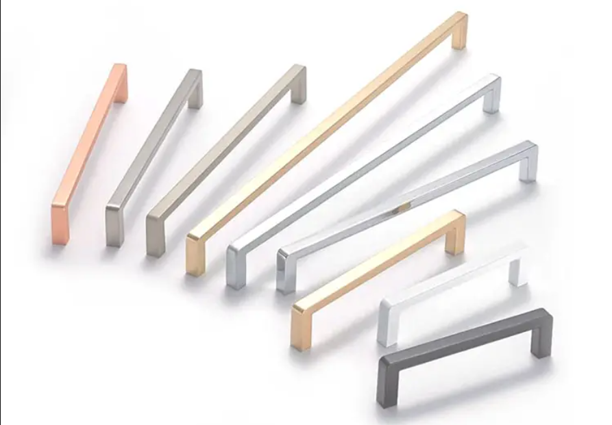 metal handles